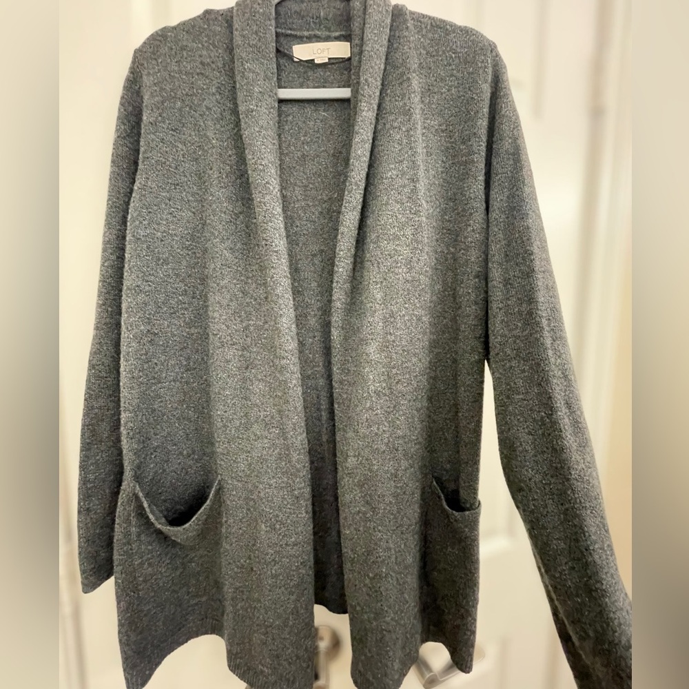 Loft Open Pocket Cardigan